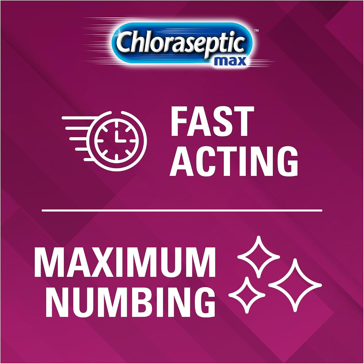 Chloraseptic Max Strength Sore Throat Lozenges, Wild Berry, 15 Count