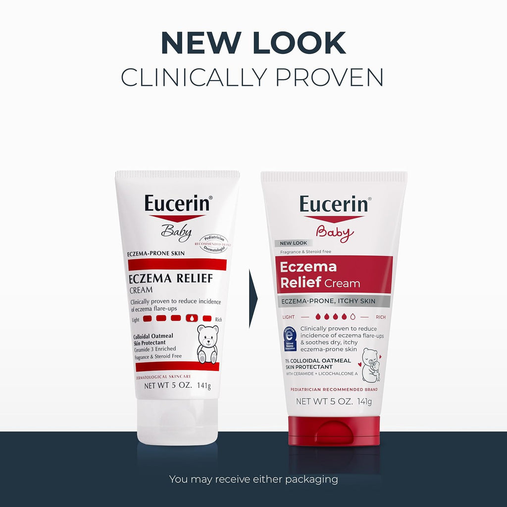 ​​Eucerin Baby Eczema Relief Body Cream with 1% Colloidal Oatmeal, 5 OZ​