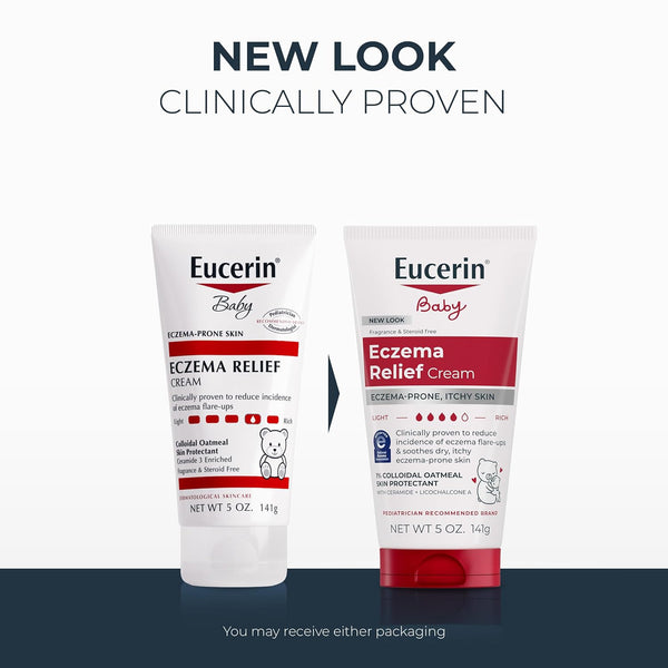 ​​Eucerin Baby Eczema Relief Body Cream with 1% Colloidal Oatmeal, 5 OZ​