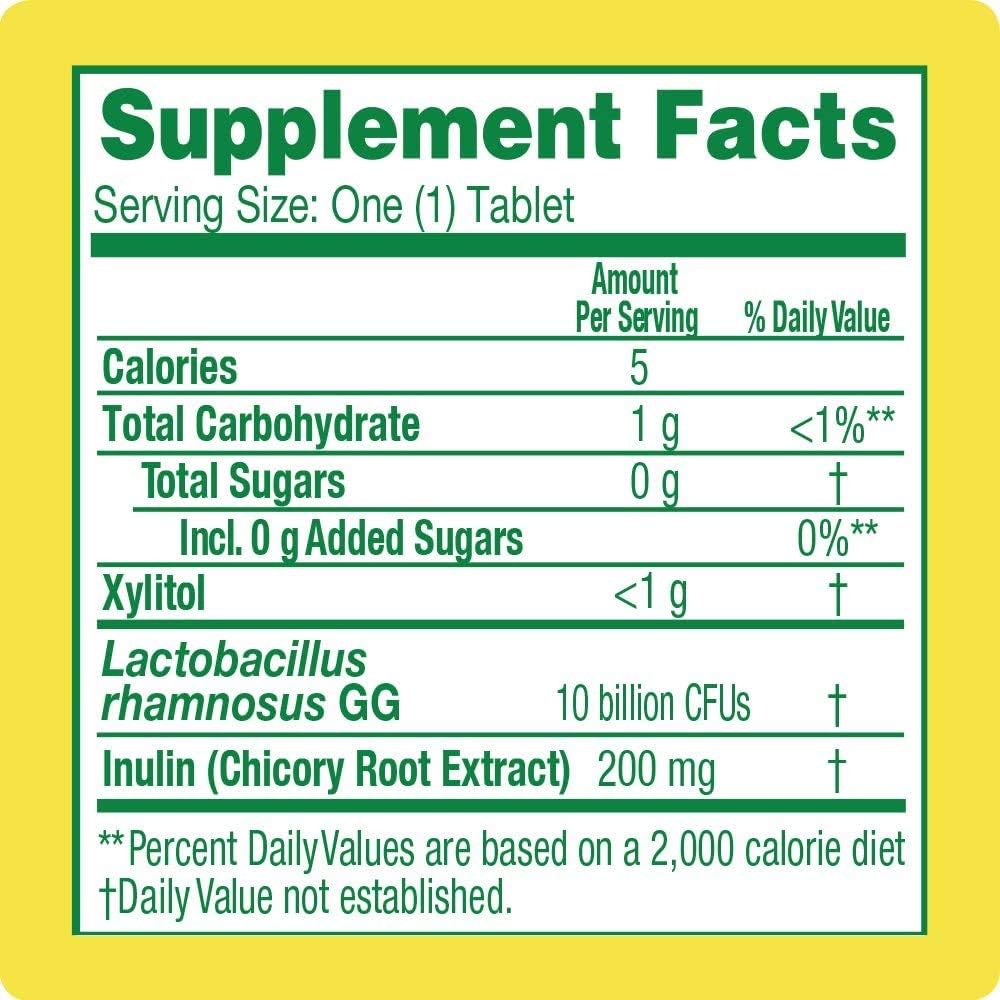 Culturelle Digestive Health Daily Probiotic for Women & Men Chewables 24 Ct