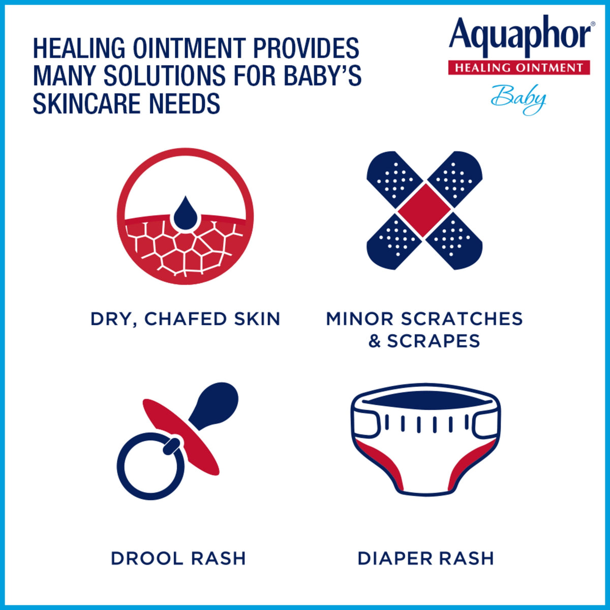 Aquaphor Baby Healing Ointment Skin Protectant, 1.75 OZ