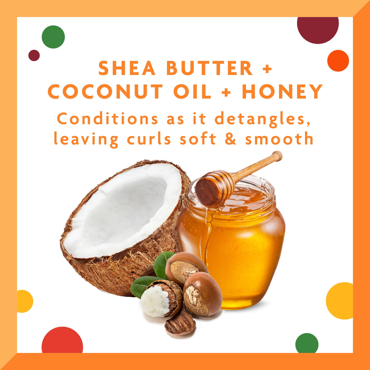 Cantu Kids Conditioning Detangling Spray with Shea Butter, Coconut Oil & Honey, 6 fl oz