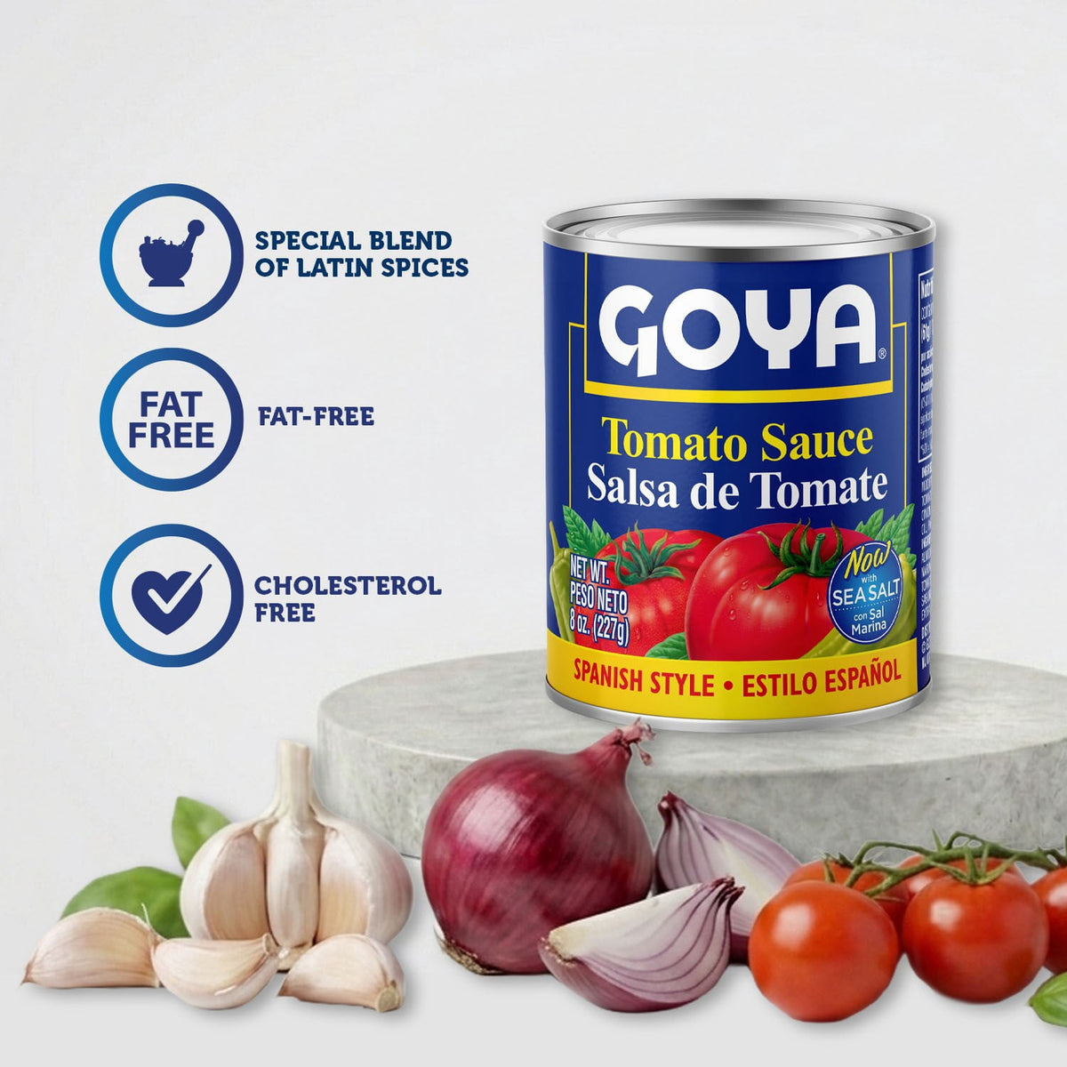 GOYA Spanish Style Tomato Sauce, 8 oz Can