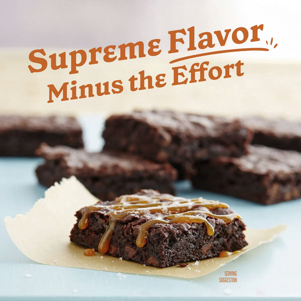Betty Crocker Supreme Salted Caramel Brownie Mix, 18.4 oz
