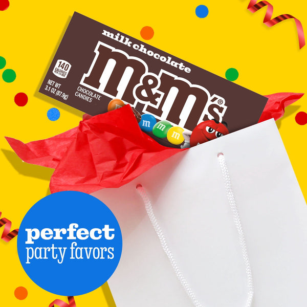M&M'S Milk Chocolate Candy Movie Theater Box, 3.1 oz