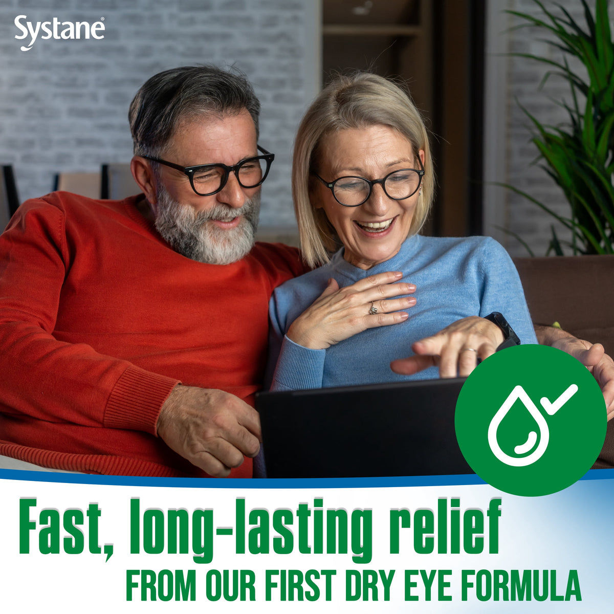 SYSTANE Original Lubricant Eye Drops, Dry Eye Relief Artificial Tears, 0.5 Fl Oz