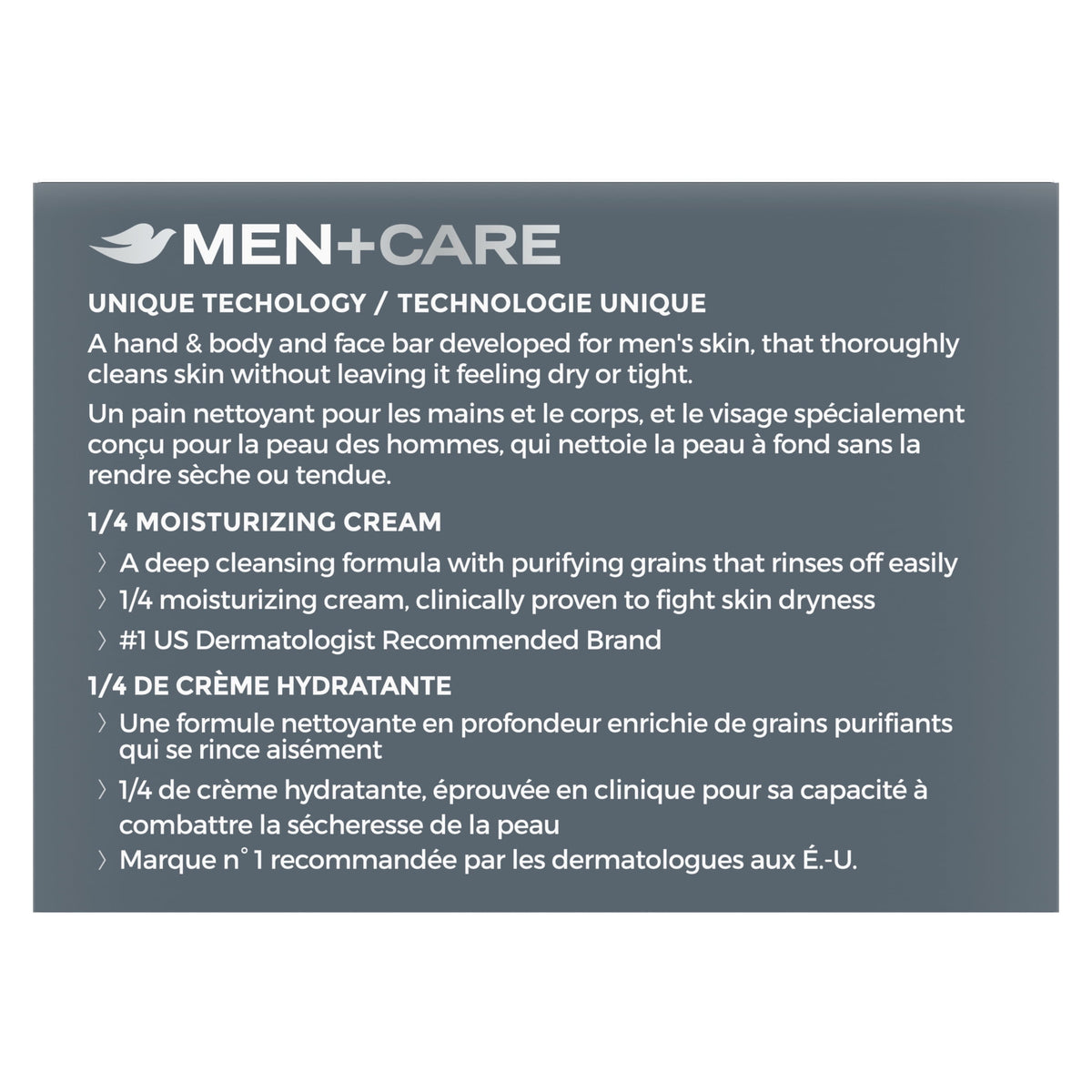 Dove Men+Care Elements Body And Face Bar Skin Care To Hydrate Skin Charcoal + Clay Cleanser More Moisturizing Than Bar Soap, 3.75 oz 4 Bar