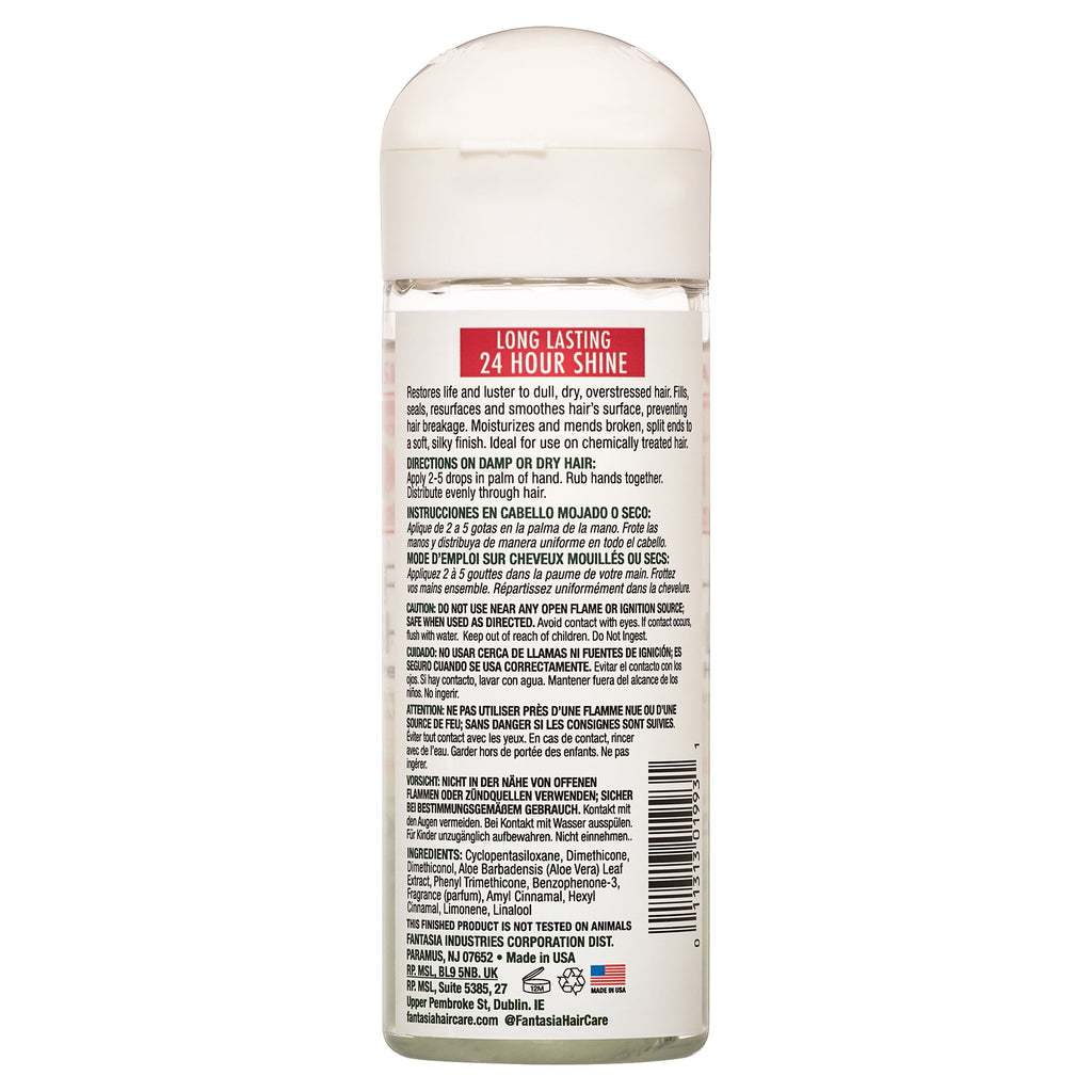 Fantasia High Potency IC Hair Polisher, Aloe Enriched 6 oz. All Hair Types