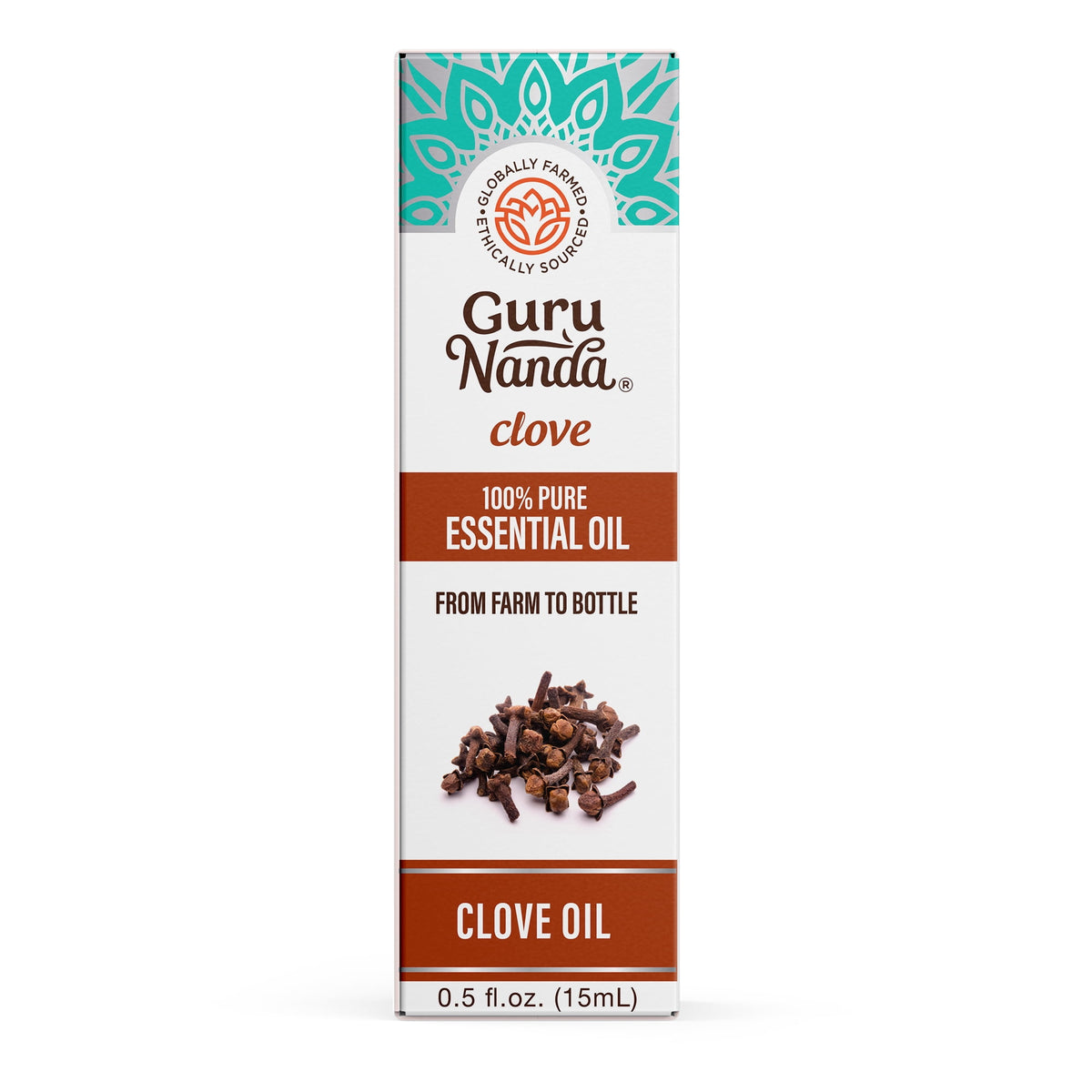 Gurunanda 100% Pure Essential Oil Clove Bud