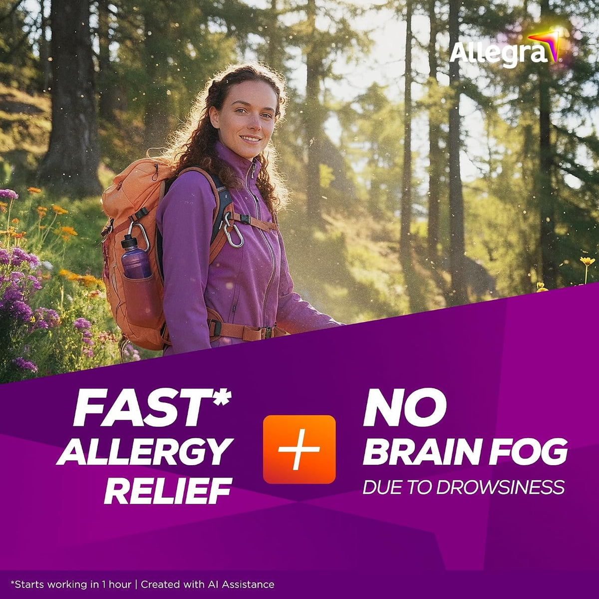 Allegra Children's 12-Hour Allergy Relief Liquid, Berry Flavor, 8 oz.