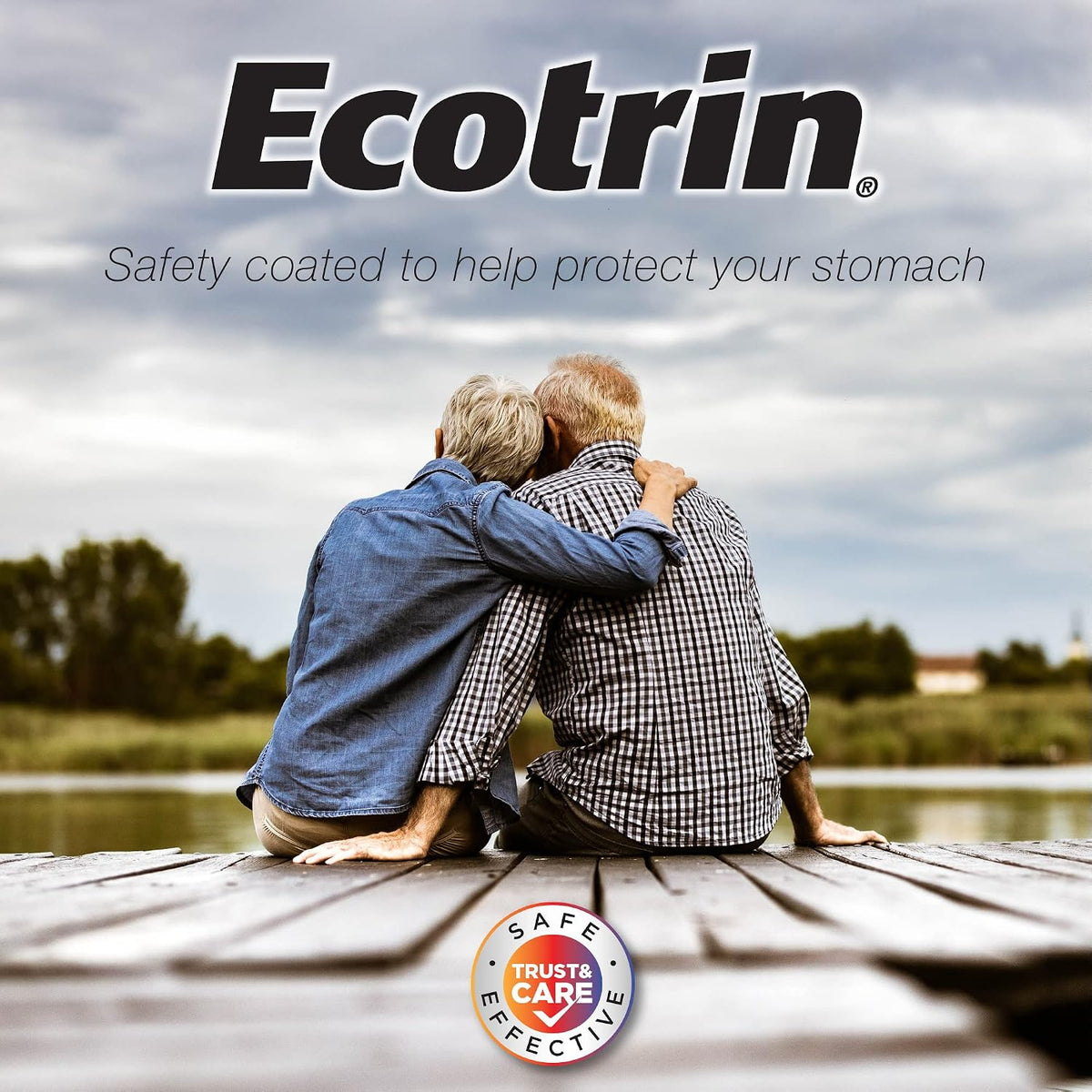 Ecotrin Regular Strength Aspirin 325mg (NSAID) Pain Reliever, 125 Count