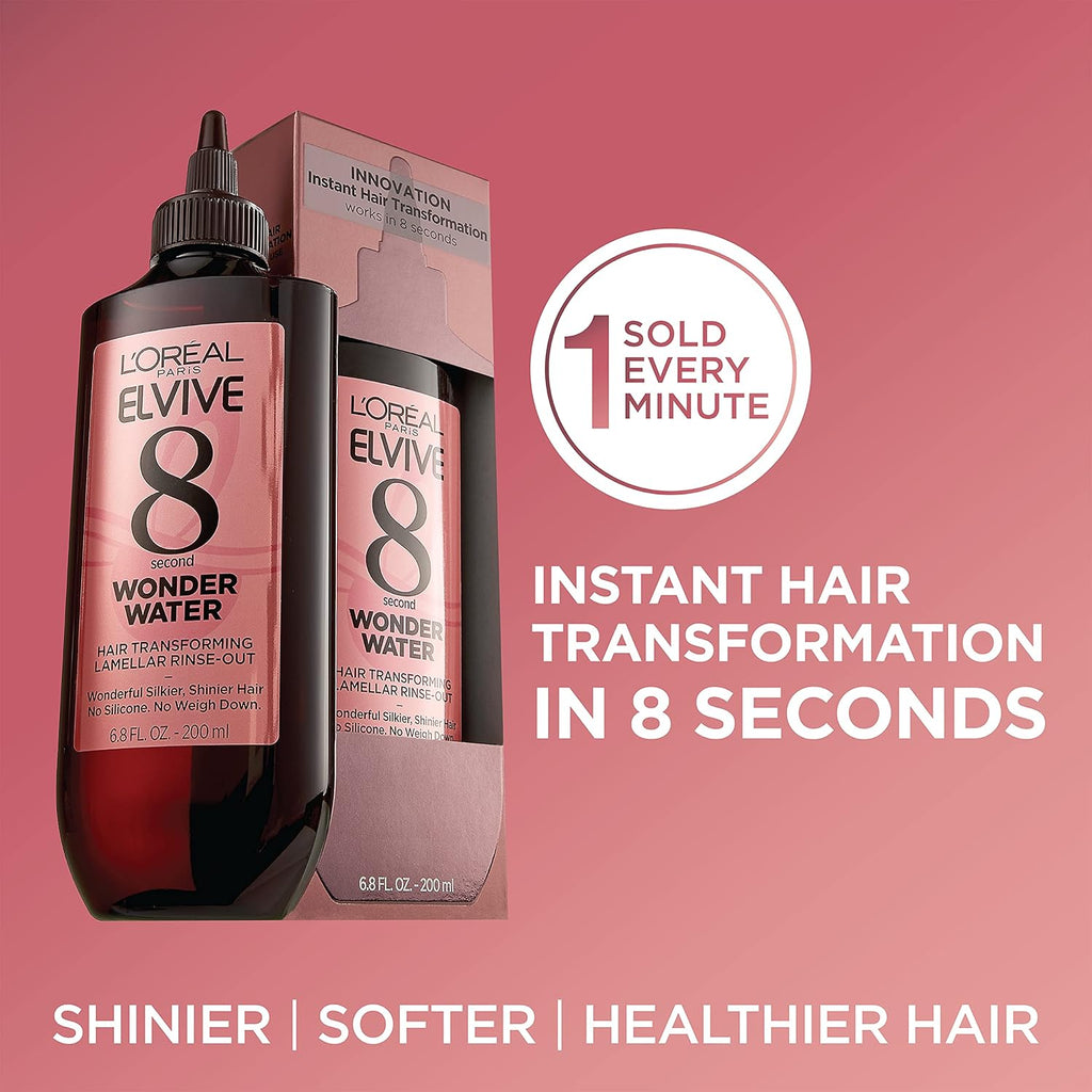 L'Oréal Elvive 8 Second Wonder Water Haarspülung zum Ausspülen, 6.8 oz