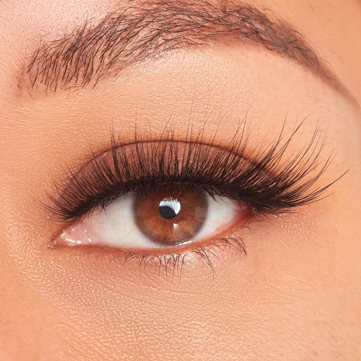 Kiss Lash Couture Faux Mink Collection False Eyelashes, ‘Gala’, 12mm, Easy to Apply, Reusable, Vegan & Cruelty free, No Damage To Natural Lashes