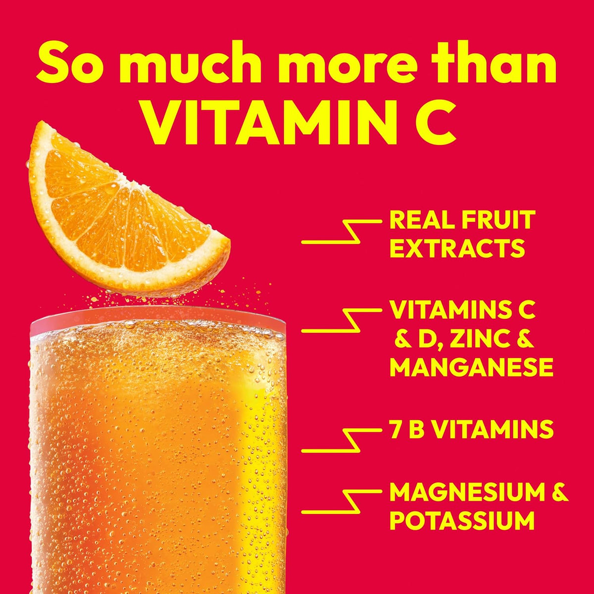 Emergen-C Vitamin C 1000mg Immune Support Powder, Orange, 30 Packets