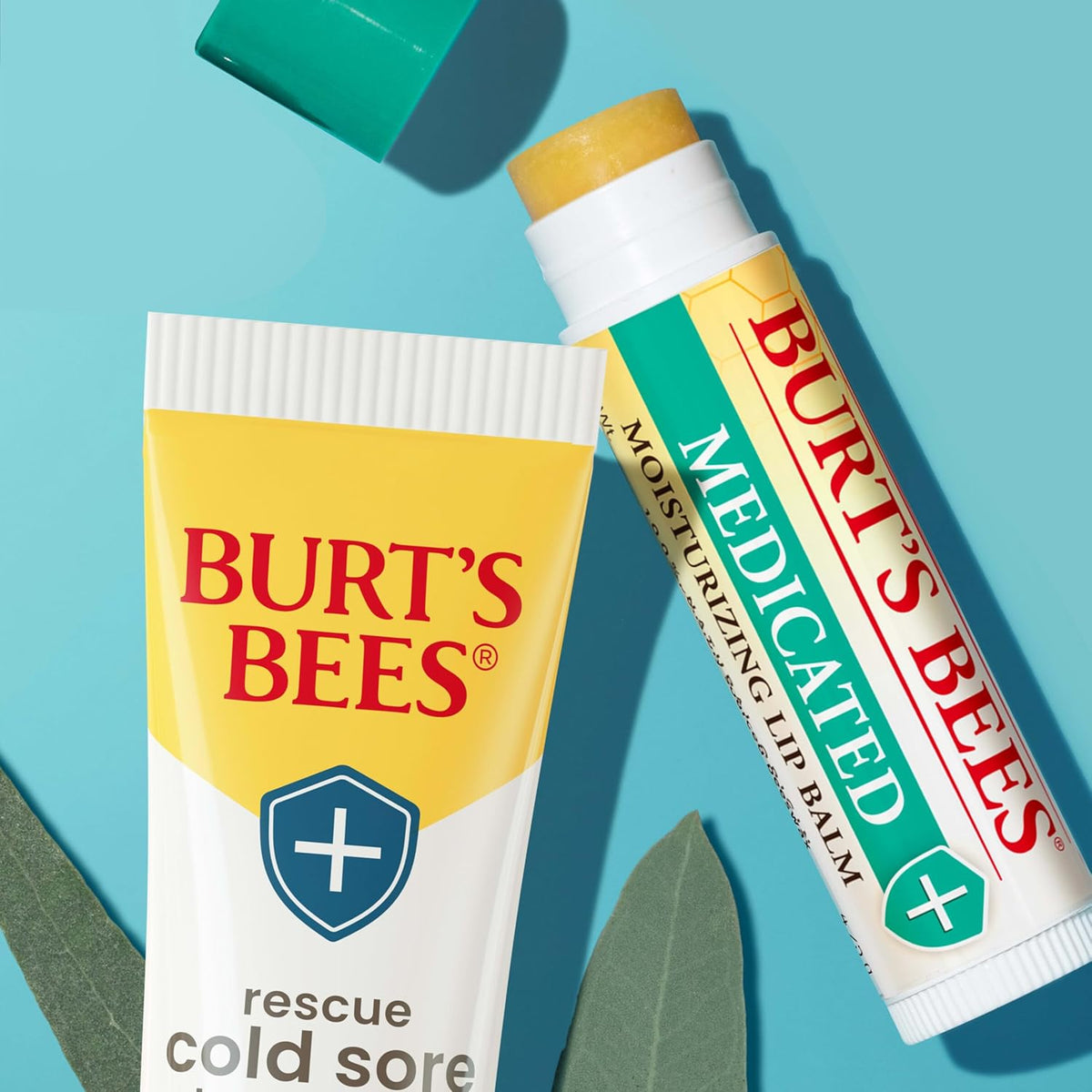 Burt's Bees Medicated Lip Balm, 0.15 oz., 2 Tubes