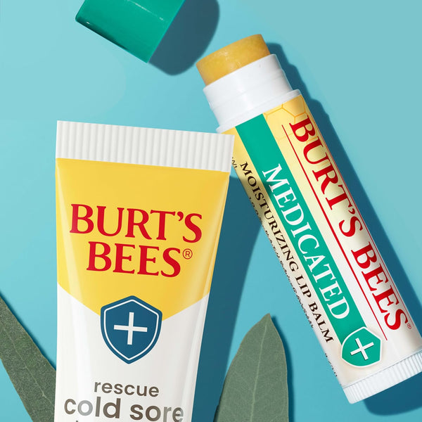Burt's Bees Medicated Lip Balm, 0.15 oz., 2 Tubes