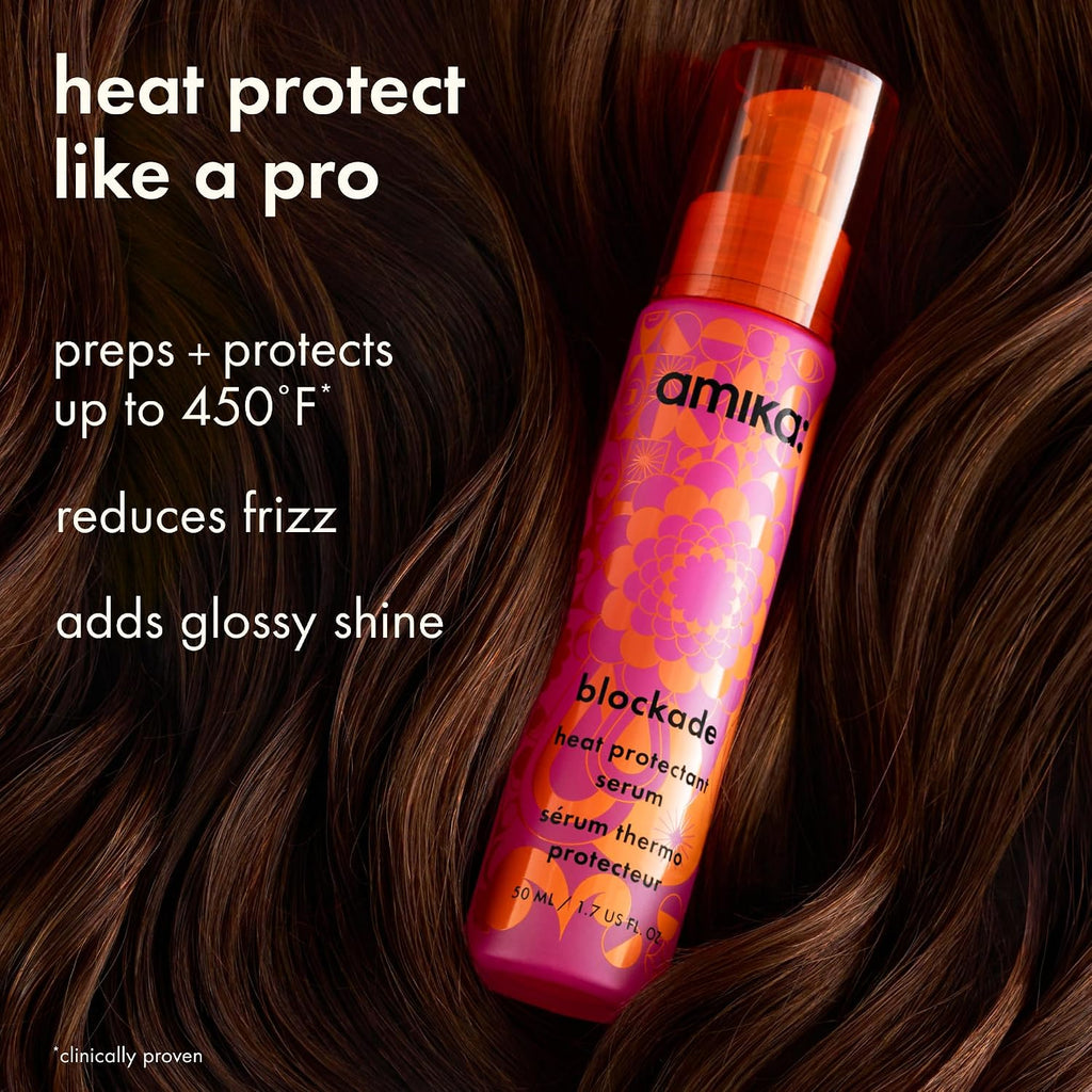 amika blockade heat protectant serum