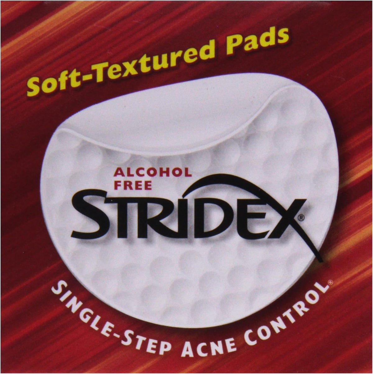 Stridex Maximum Acne Pads, Alcohol Free Salicylic Acid Pads for Face, 55 Ct