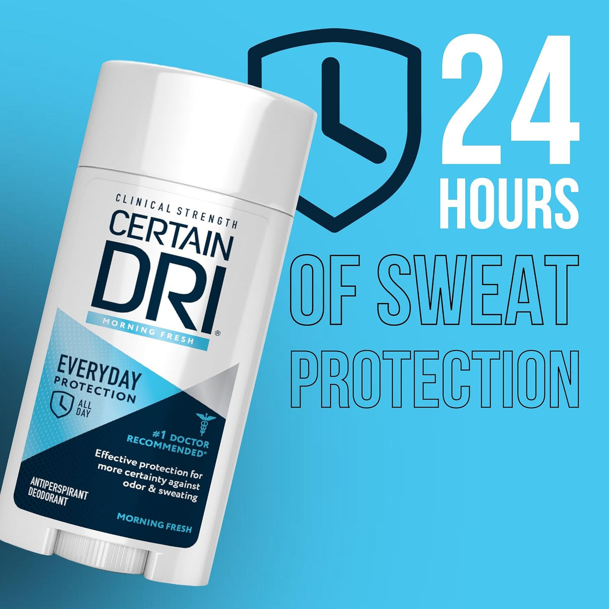Certain Dri Everyday Strength, Morning Fresh Scent, 2.6 oz