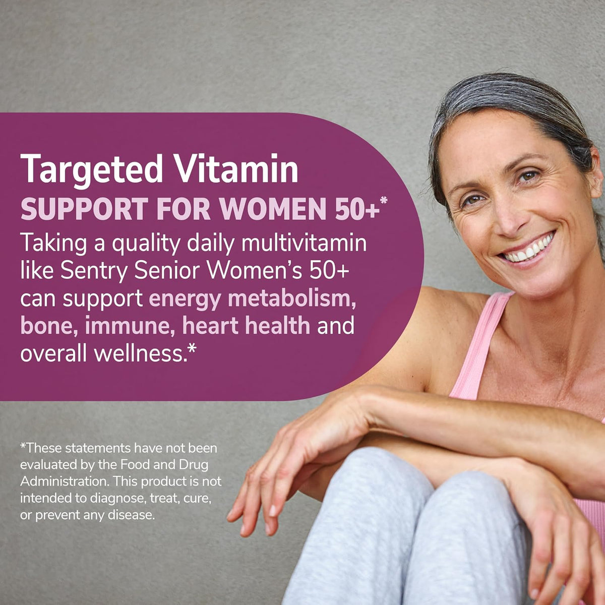 21st Century Sentry Senior Women 50+ Multivitamin, 100 Tablets
