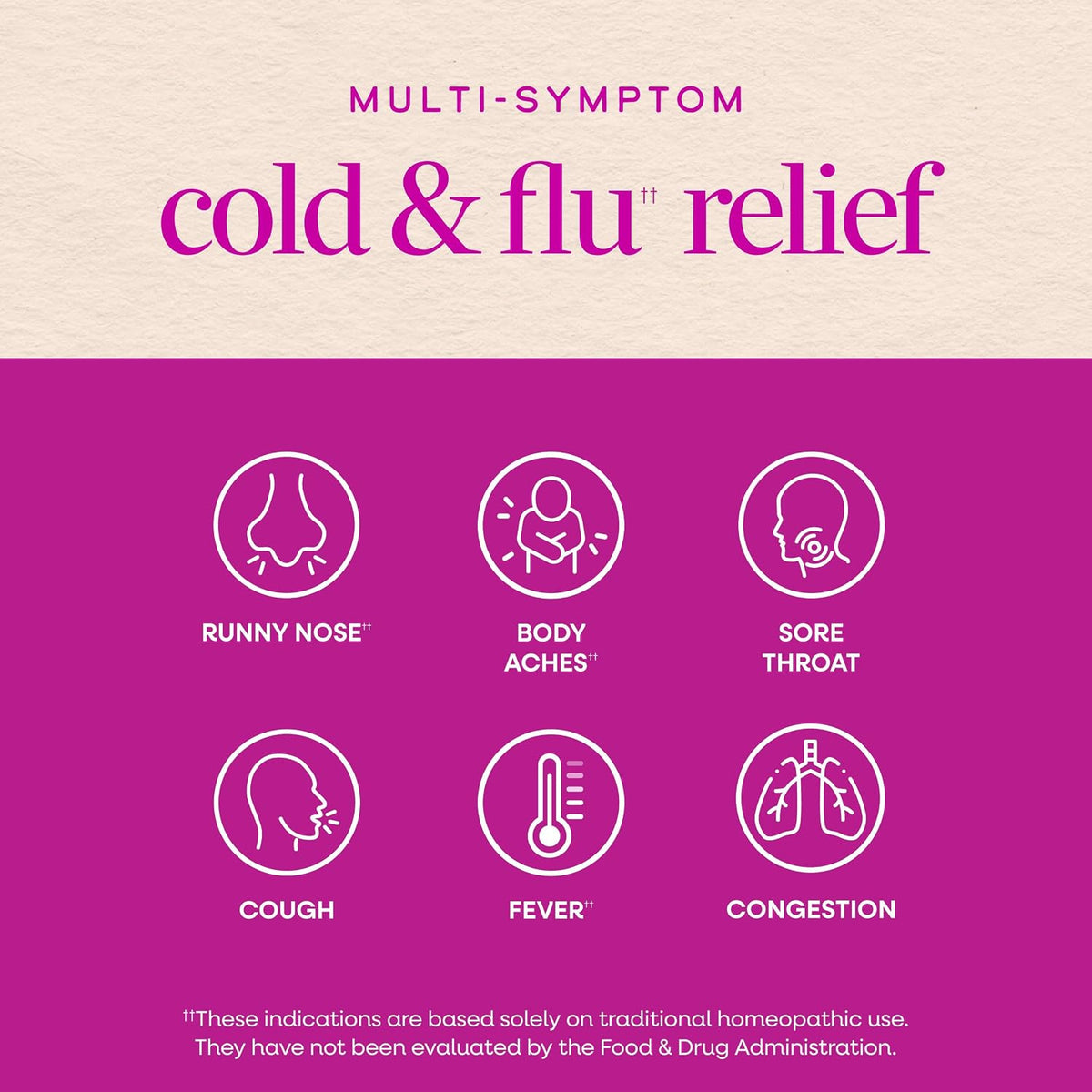Nature's Way Umcka Cold and Flu Relief Syrup, Reduces Cough, 4 Fl Oz
