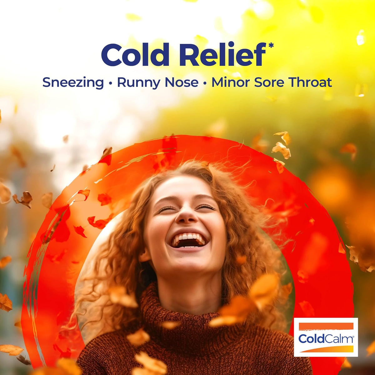 Boiron ColdCalm Tablets for Relief of Common Cold Symptoms Such as Sneezing, Runny Nose, Sore Throat, and Nasal Congestion - Non-Drowsy - 60 Count