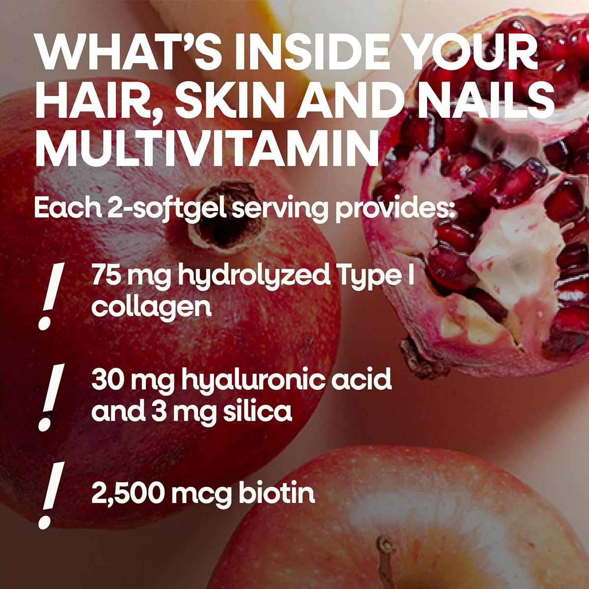Nature's Way Alive! Hair, Skin & Nails Multivitamin Softgels, 60 ct