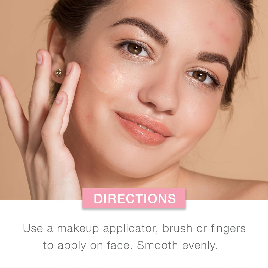 Neutrogena SkinClearing Liquid Foundation, 20 Natural Ivory, 1 fl oz