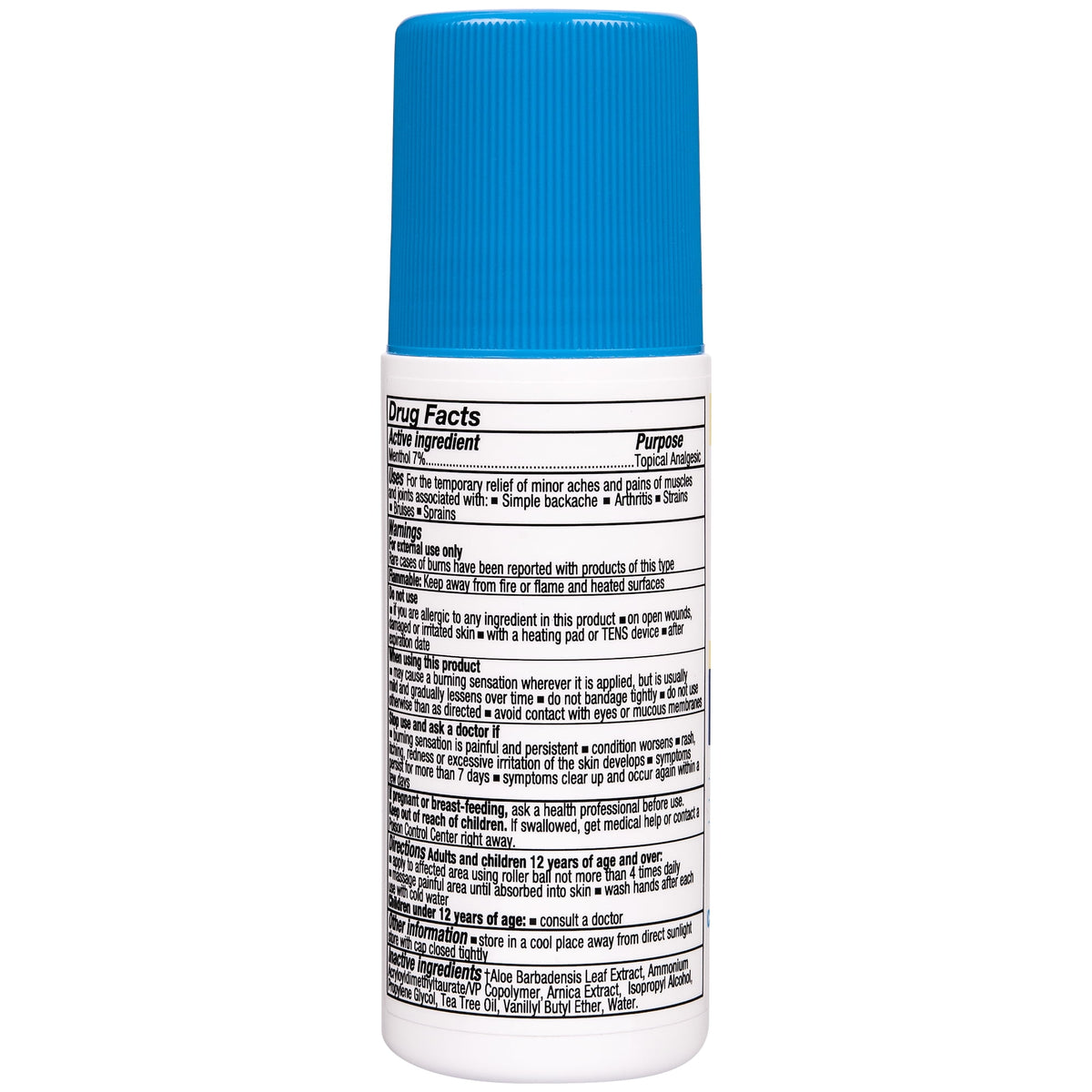 Zim’s Max-Freeze PRO Extra Strength Pain Relief Cooling Roll-on, 3 oz
