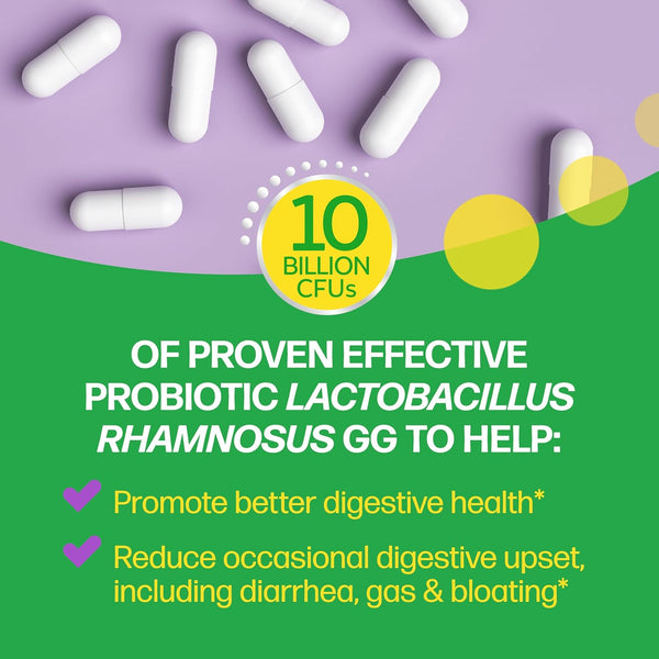Culturelle Digestive Daily Probiotic for Men & Women, 10B CFUs, 30 Count