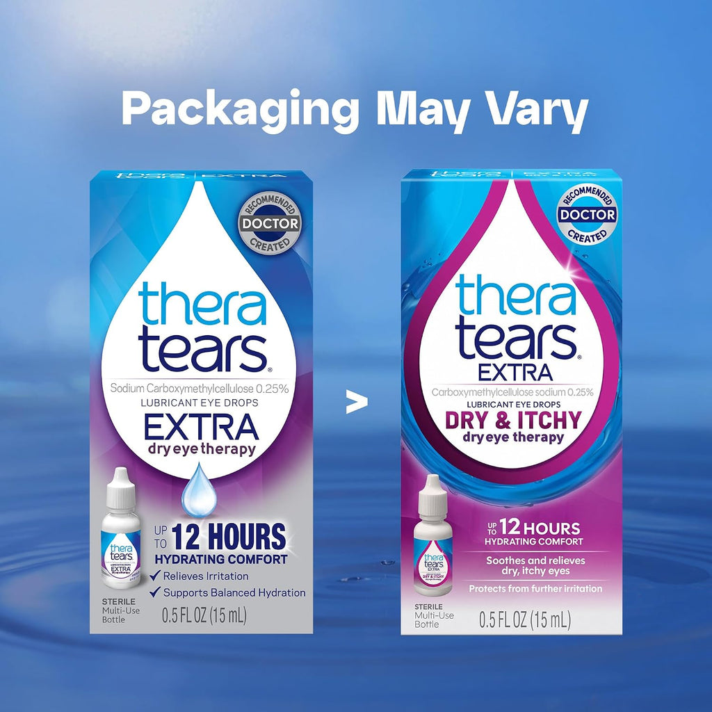 TheraTears Extra Dry Eye Drops, Lubricating, 0.5 Fl Oz
