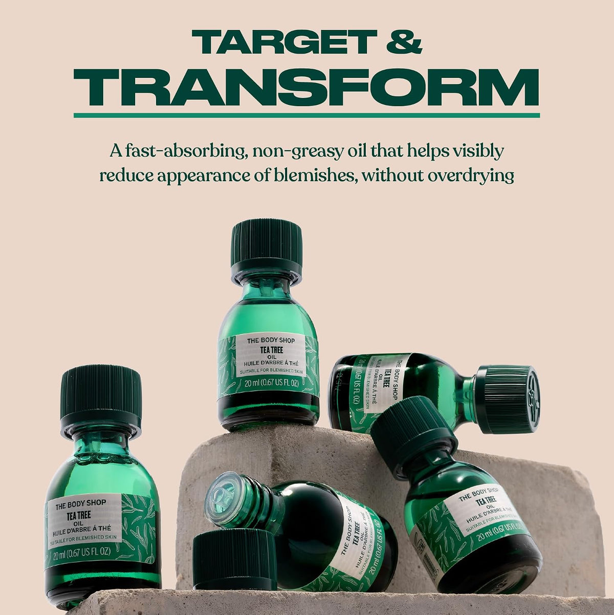 The Body Shop Tea Tree Oil | For Acne Prone Skin, Vegan