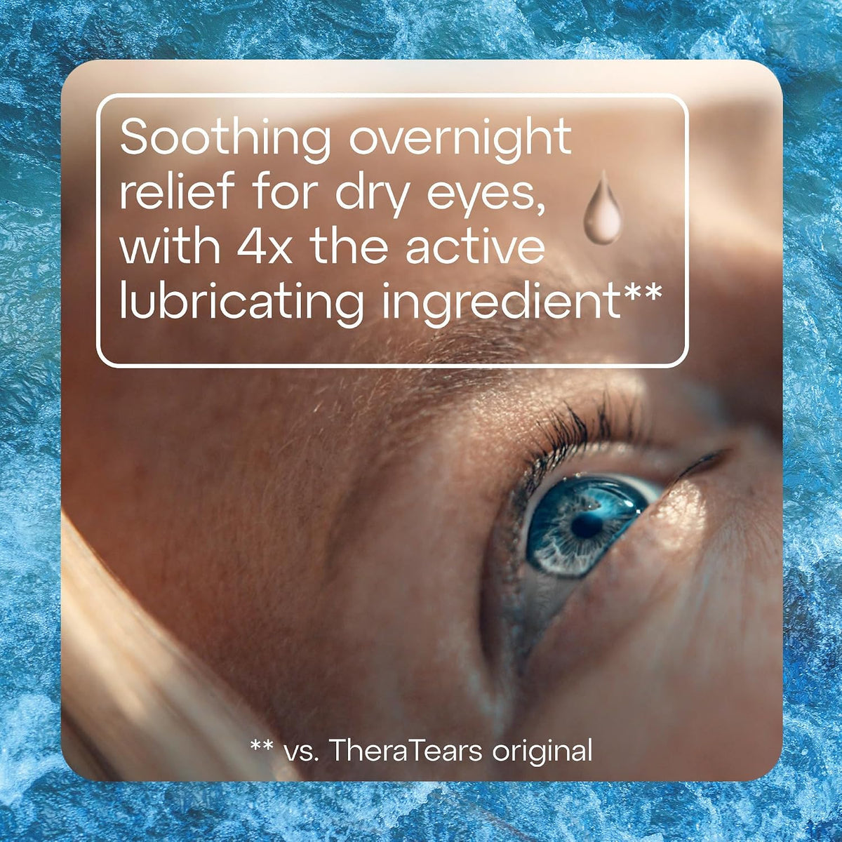 TheraTears Liquid Gel Nighttime, Preservative Free, Dry Eye Drops, 30 Ct