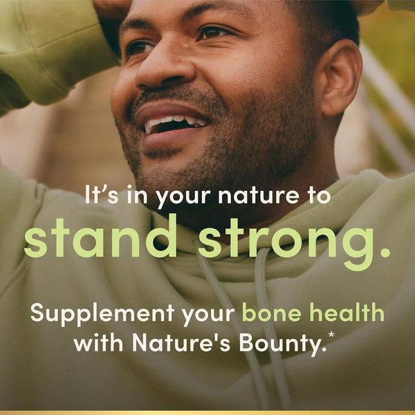 Nature's Bounty Calcium Carbonate & Vitamin D, 250 Tablets