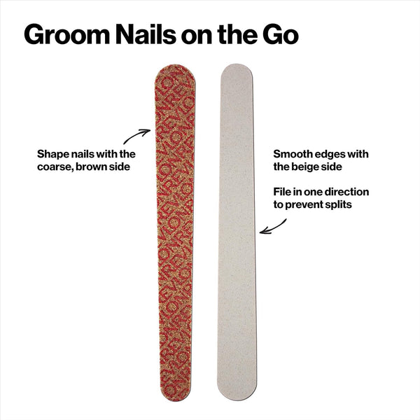 Revlon Compact Emery Board Nail Files, 10 Count