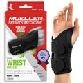 MUELLER Sports Medicine Green Fitted Wrist Brace for Men and Women, Wrist Pain Relief Support, Ideal for Carpal Tunnel, Tendonitis, Arthritis, Right