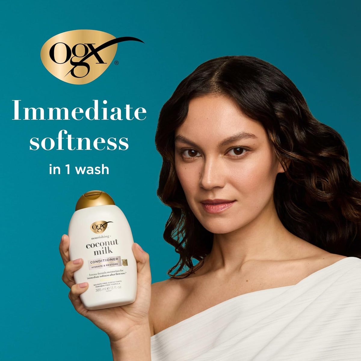 OGX Nourishing + Coconut Milk Conditioner, 13 fl oz