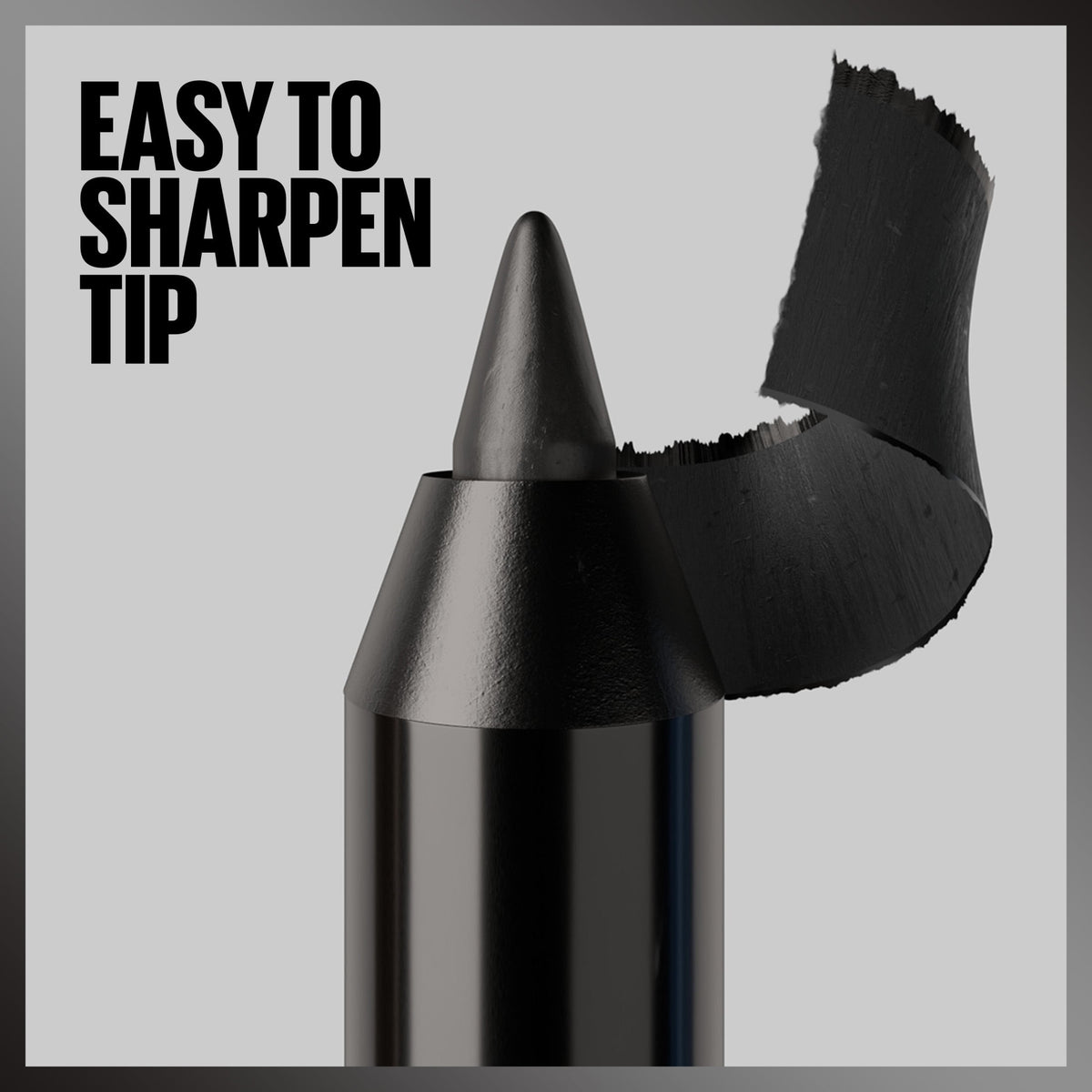 Maybelline Tattoo Studio Sharpenable Gel Pencil Longwear Eyeliner, Deep Onyx