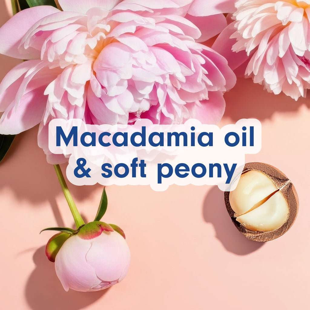 Softsoap Luminous Oils Moisturizing Body Wash, Macadamia Oil and Soft Peony Scent, 20 fl oz