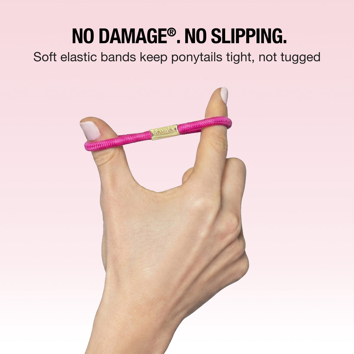 Scunci No Damage Hair Ties, Multicolor, 30 Count Ponytail Holders