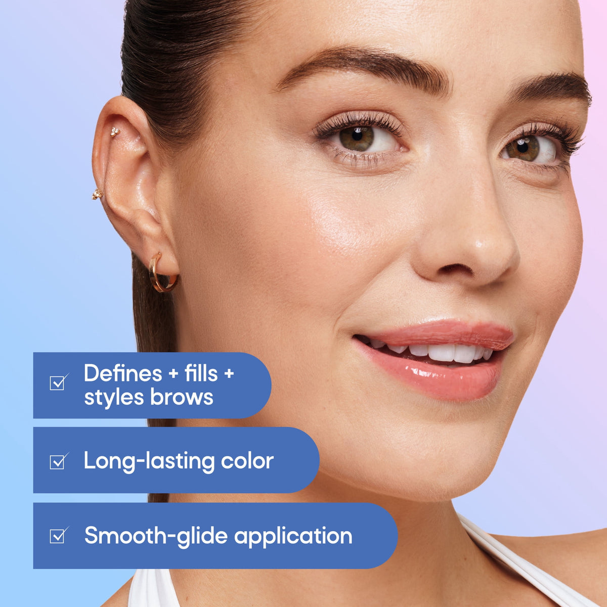 Almay Brow Pencil, Eyebrow Makeup, Hypoallergenic, 801 Dark Blonde