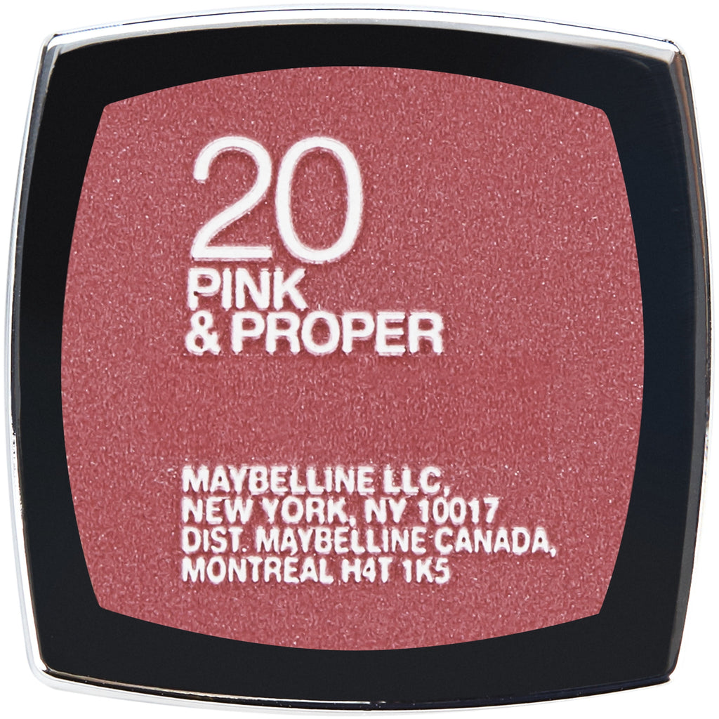 Maybelline Color Sensational Cream Finish Lipstick, Pink and Proper