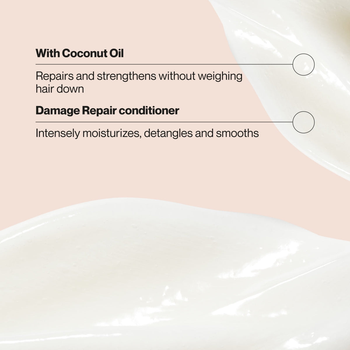 Suave Coconut Oil Infusion Conditioner for Damaged Hair, Over-Processed, Color-Treated Hair, Restores Softness and Shine, 28 fl oz