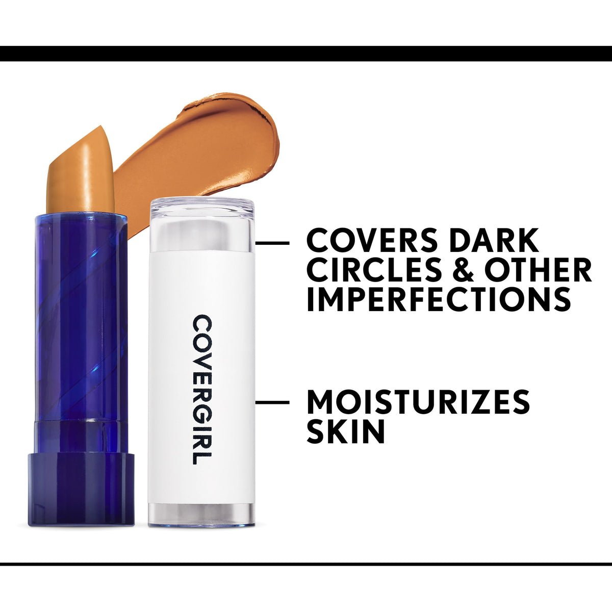 COVERGIRL Smoothers Moisturizing Concealer, 710 Light, 0.14 oz