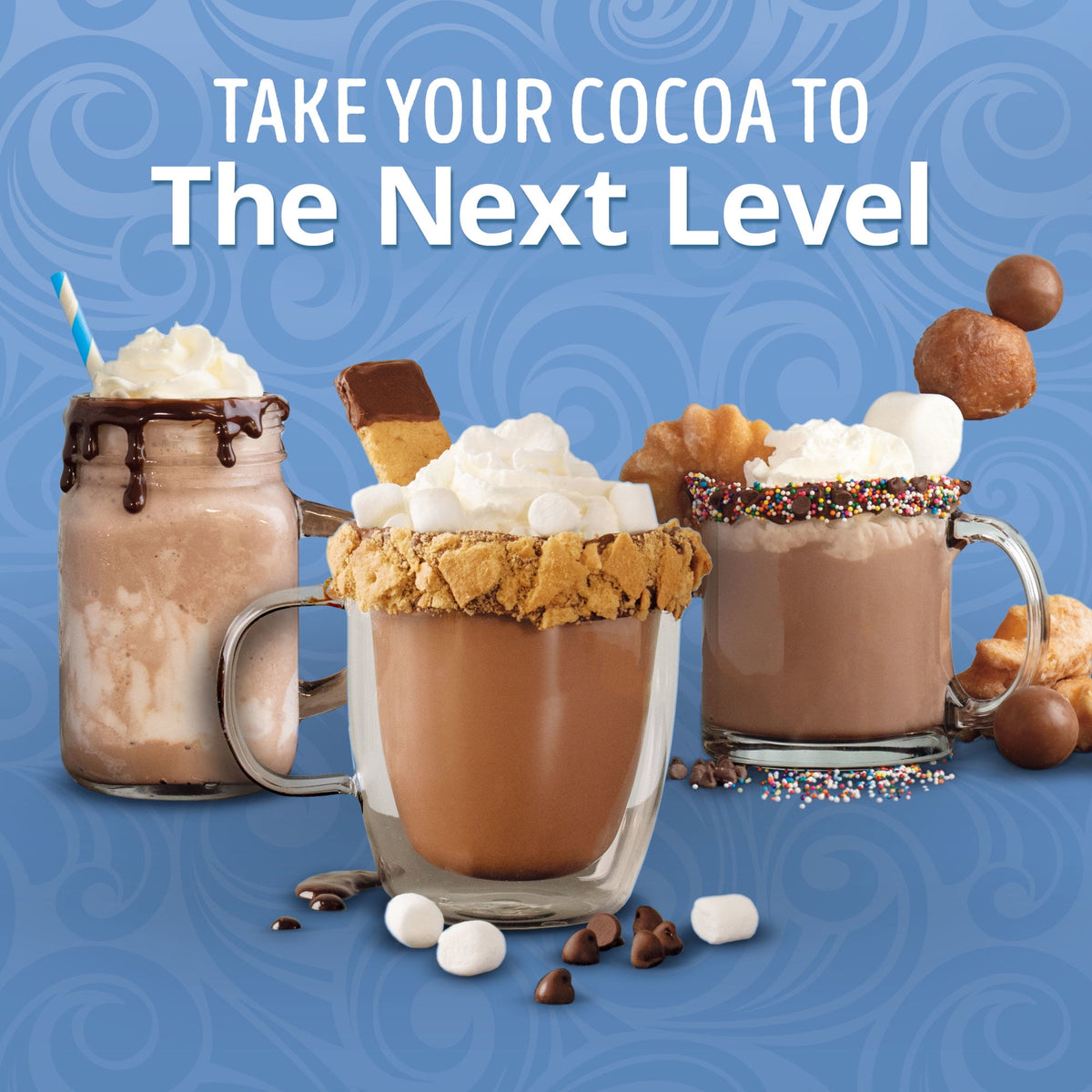 Swiss Miss Chocolate Hot Cocoa Mix With Marshmallows, 1.38 oz., 8-Count Envelopes