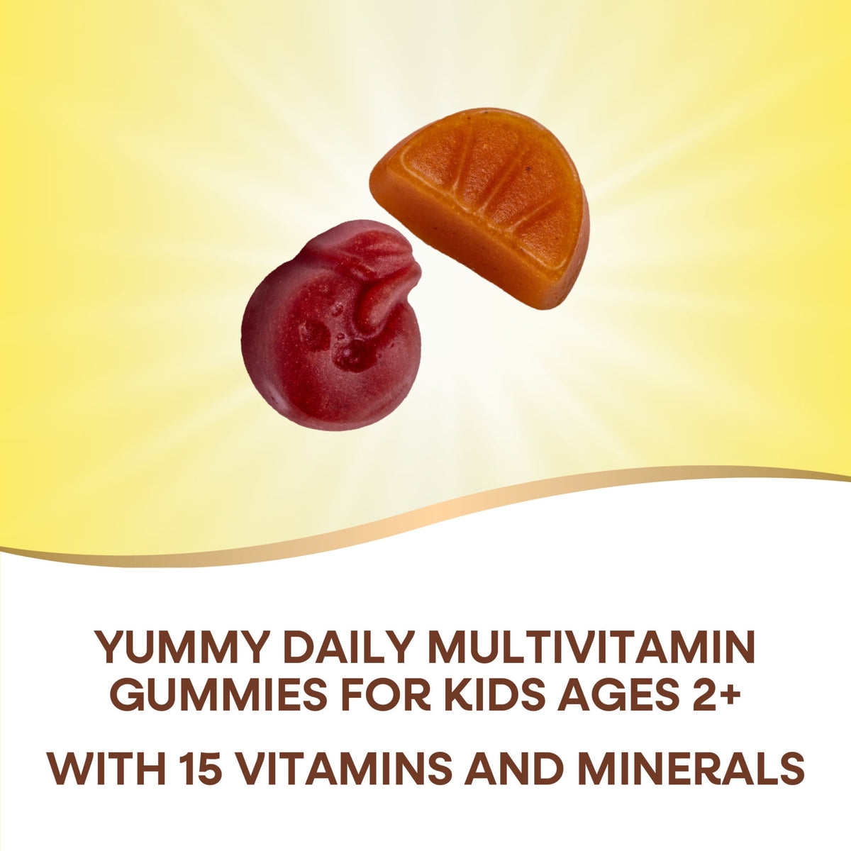 Nature's Way Alive! Kids Multivitamin Gummies, Supports Growth & Development*, Fruit Flavored, 60ct