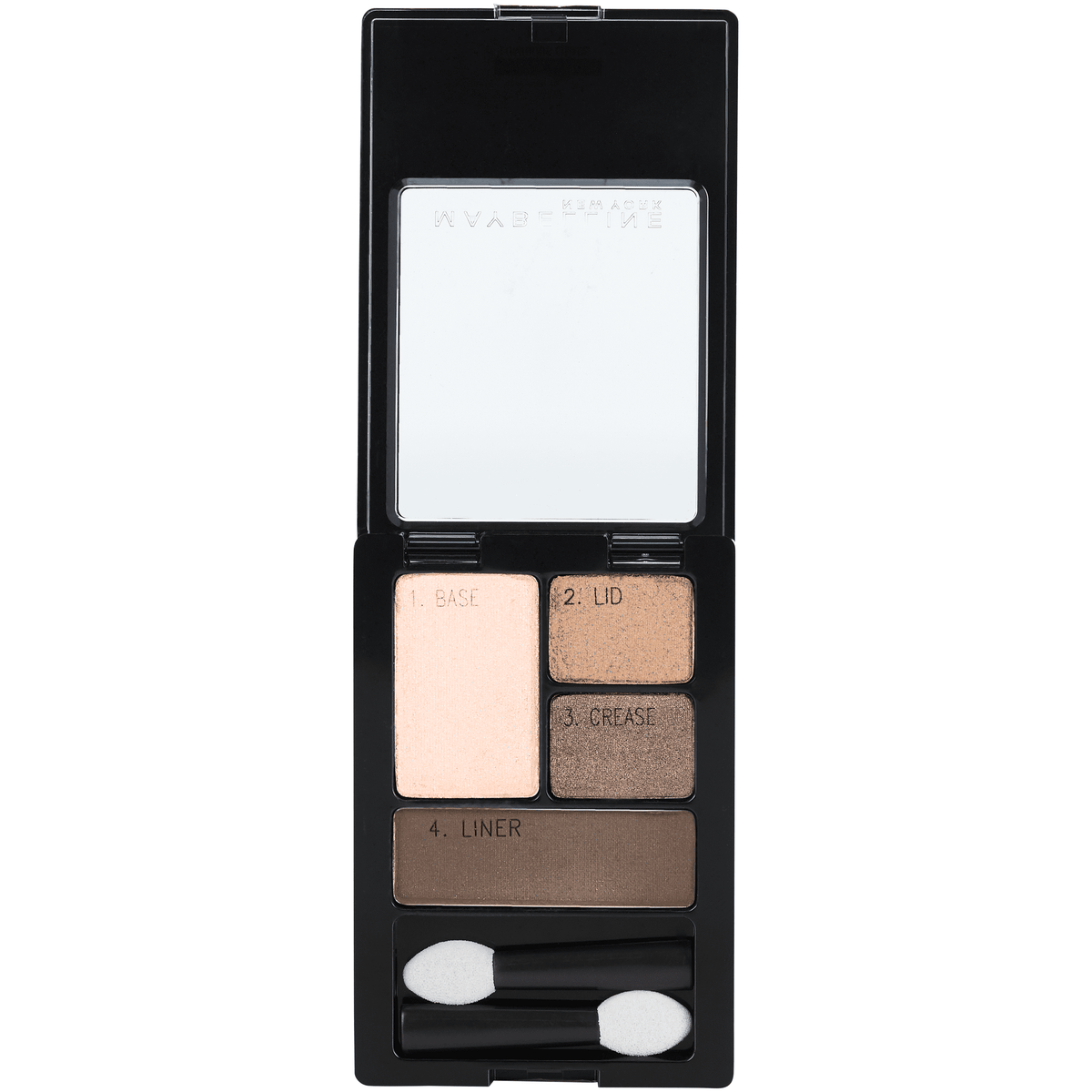 Maybelline Expert Wear Eyeshadow Quads, Mocha Motion