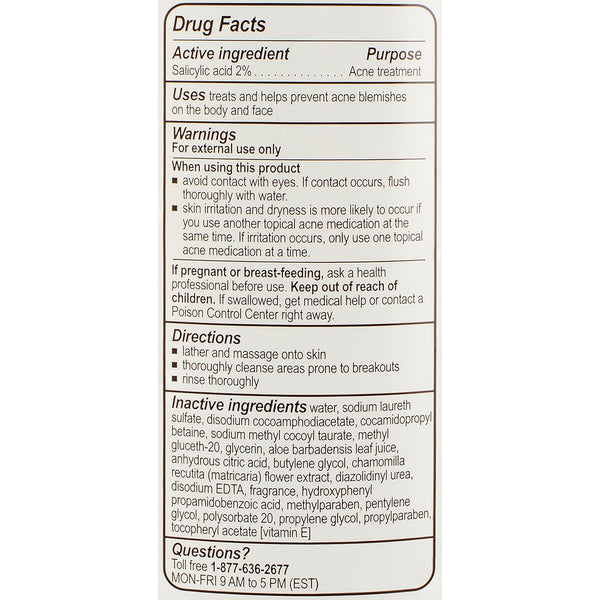 Phisoderm Anti-Blemish Body Wash, 10-Ounce