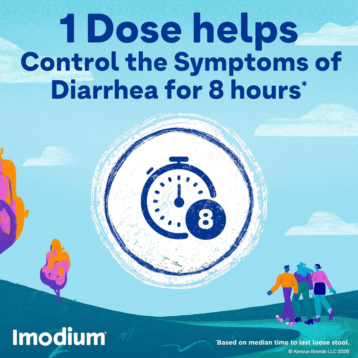 Imodium A-D Liquid Anti-Diarrheal Medicine, Mint, 4 fl. oz