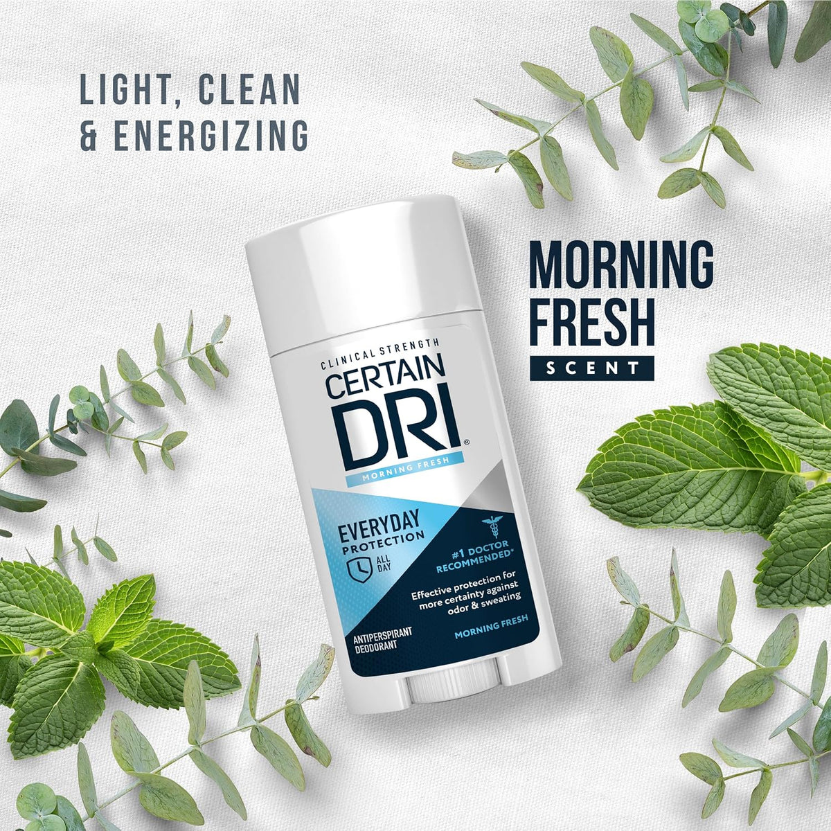 Certain Dri Everyday Strength, Morning Fresh Scent, 2.6 oz